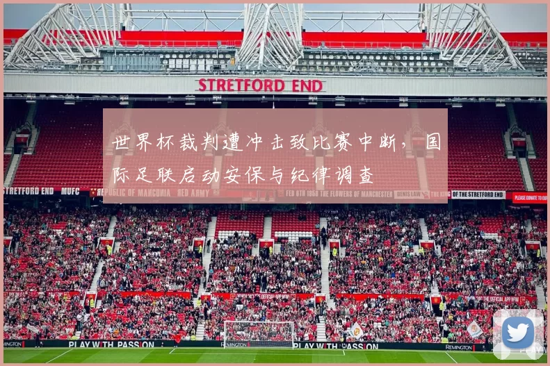 世界杯裁判遭冲击致比赛中断，国际足联启动安保与纪律调查